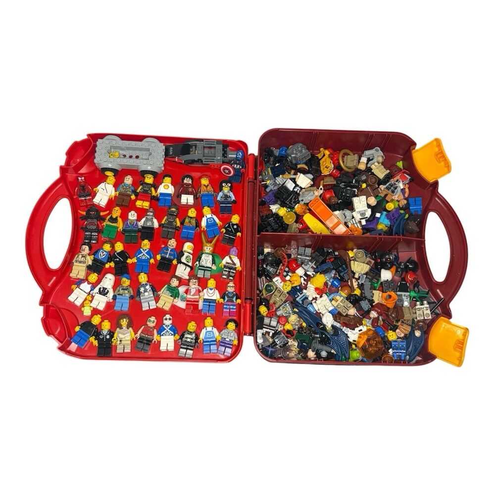 Mixed Lot Of Lego Mini Figures 30+ Pieces & More Incomplete Figures